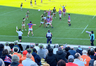 体育会ラグビー部関東大学リーグ戦1部　公式戦観戦ツアー　対 大東文化大学
